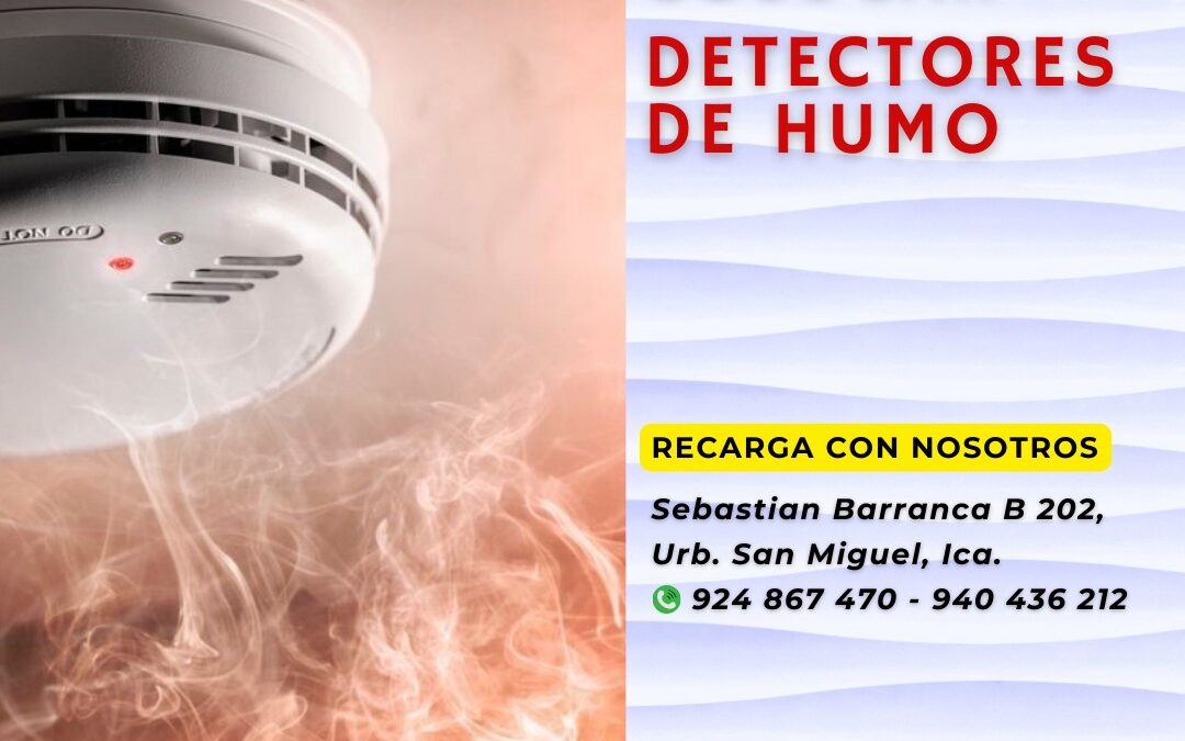 Importancia de dónde colocar detectores de humo