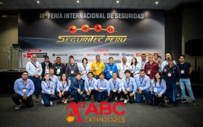 ABC Extintores® participa en Seguritec Perú: Capacitación y Actualización en Uso y Manejo de Extintores